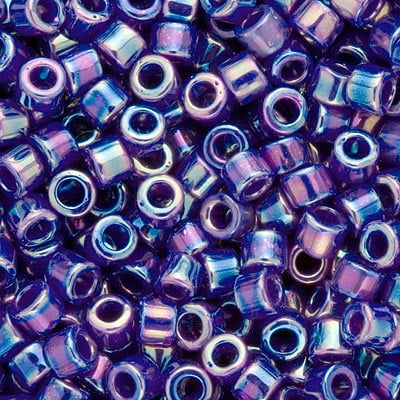 Delica Seed Beads 10 0 Op Royal Blue Ab Dbm0165 8 Gr Walmart Com