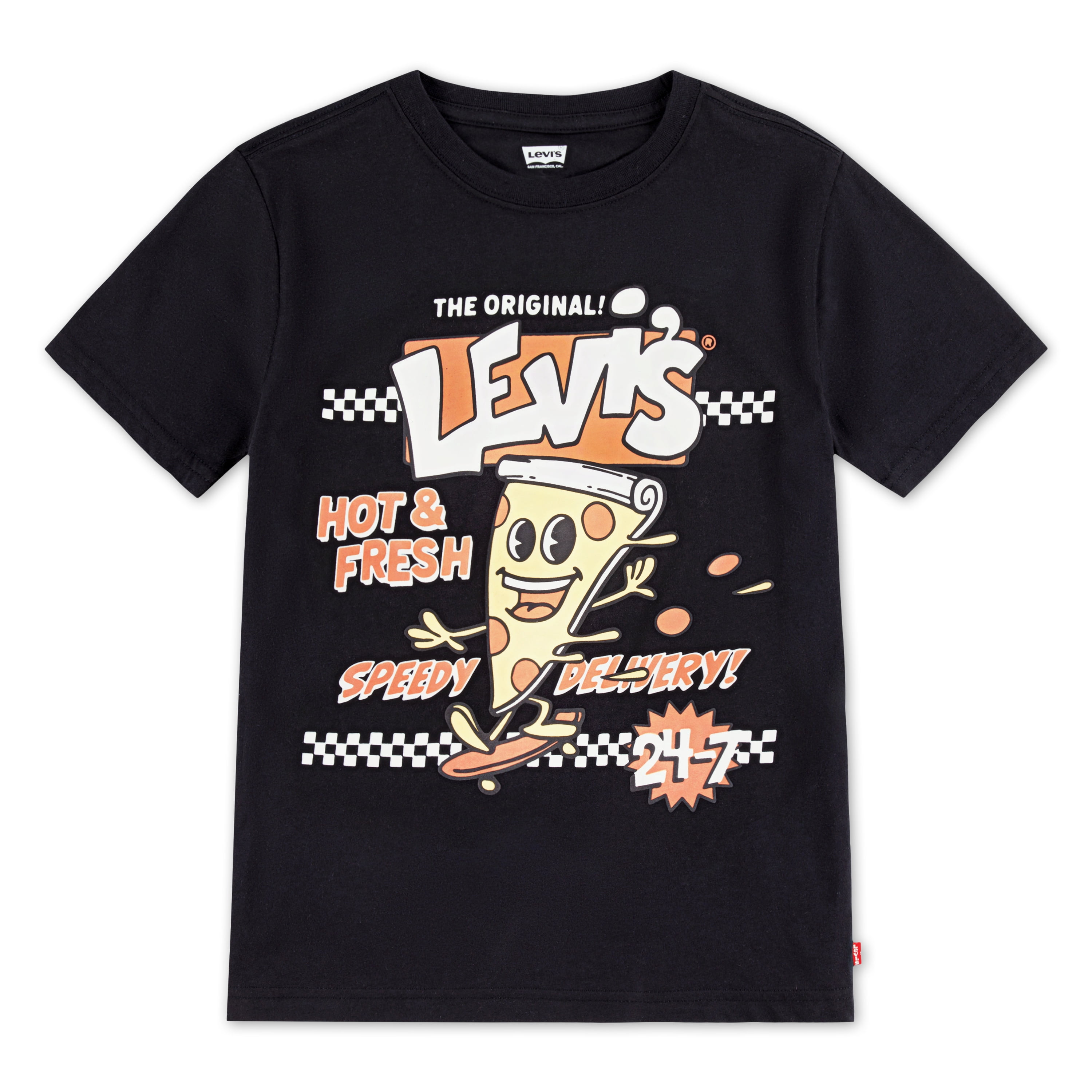 Levi's Little and Big Boys Graphic Tee with Short Sleeves, Sizes 4-20