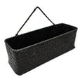 thumbnail image 1 of Hanging Basket Storage Baskets Containers Organizer Box 12*4in Rectangular Home Organizers Willow Wall Flower, 1 of 12
