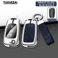 thumbnail image 5 of Zinc alloy+leather Car Key Case Cover For KIA E 3 buttons key case Rio K2 K3 K5 Ceed Cerato Sportage Soul Remote Key Case, 5 of 28