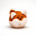 thumbnail image 3 of Shiba Inu Plush with Chubby Round Design and Soft Squeezable Material, Single Piece, Brown and White, for Children, Stuffed Animal Toy, 3 of 3