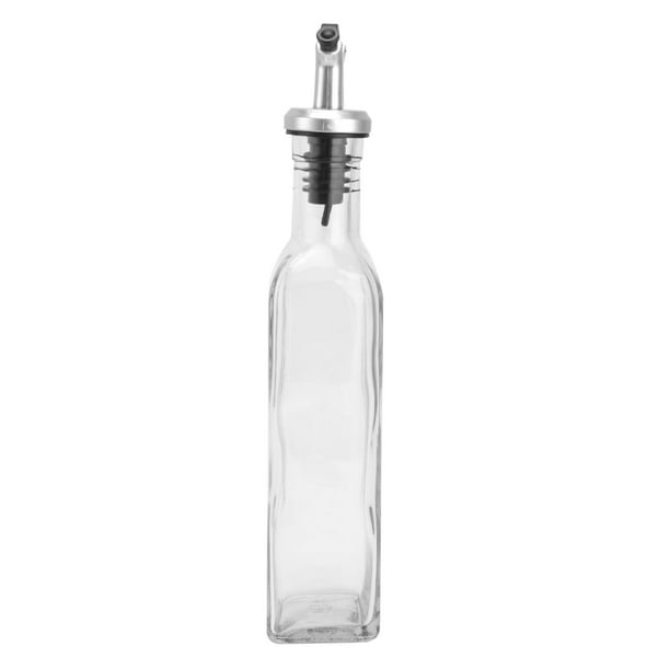 Botella de aceite de cocina, dispensador de aceite Dispensador de vidrio y aceite Botella dispensadora de aceite Valor inmejorable