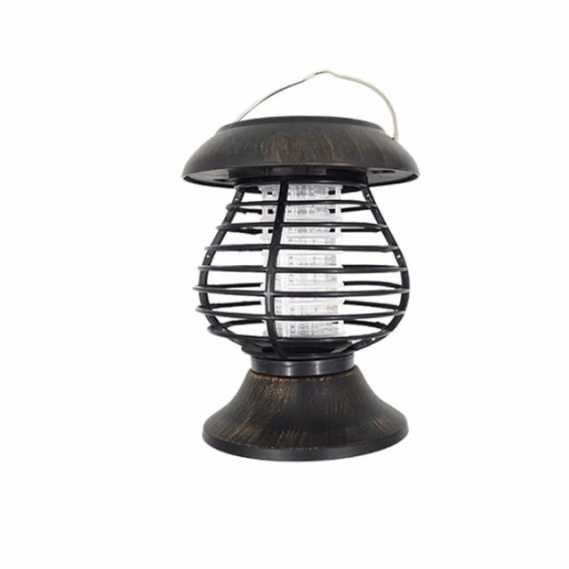 Matamosquitos Solar portátil, lámpara antimosquitos, mata insectos, lámpara de jardín impermeable para exteriores ER