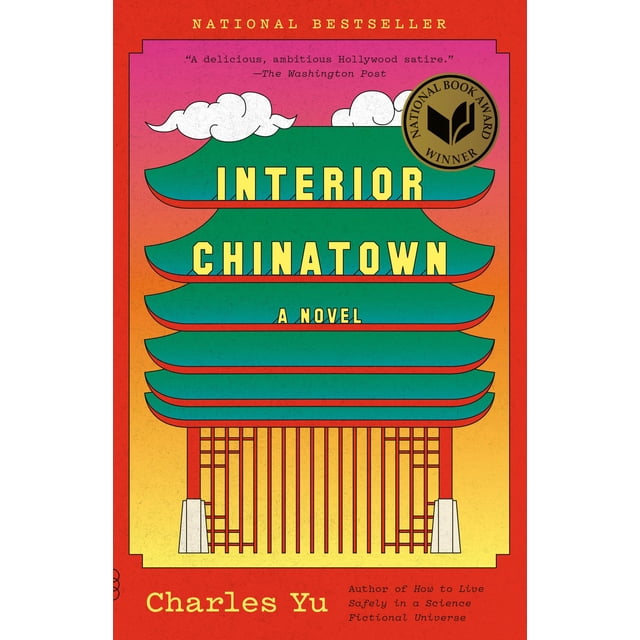 Libro Vintage Interior Chinatown Novela Ganadora del Premio Nacional