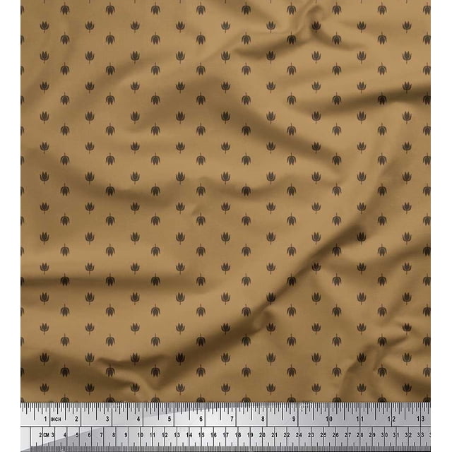 Soimoi Rayon Fabric Floral Shirting Fabric Prints by Yard 56 Inch Wide