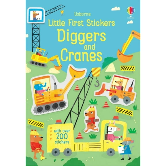 Hannah Watson: Little First Stickers Diggers and Cranes (Paperback)