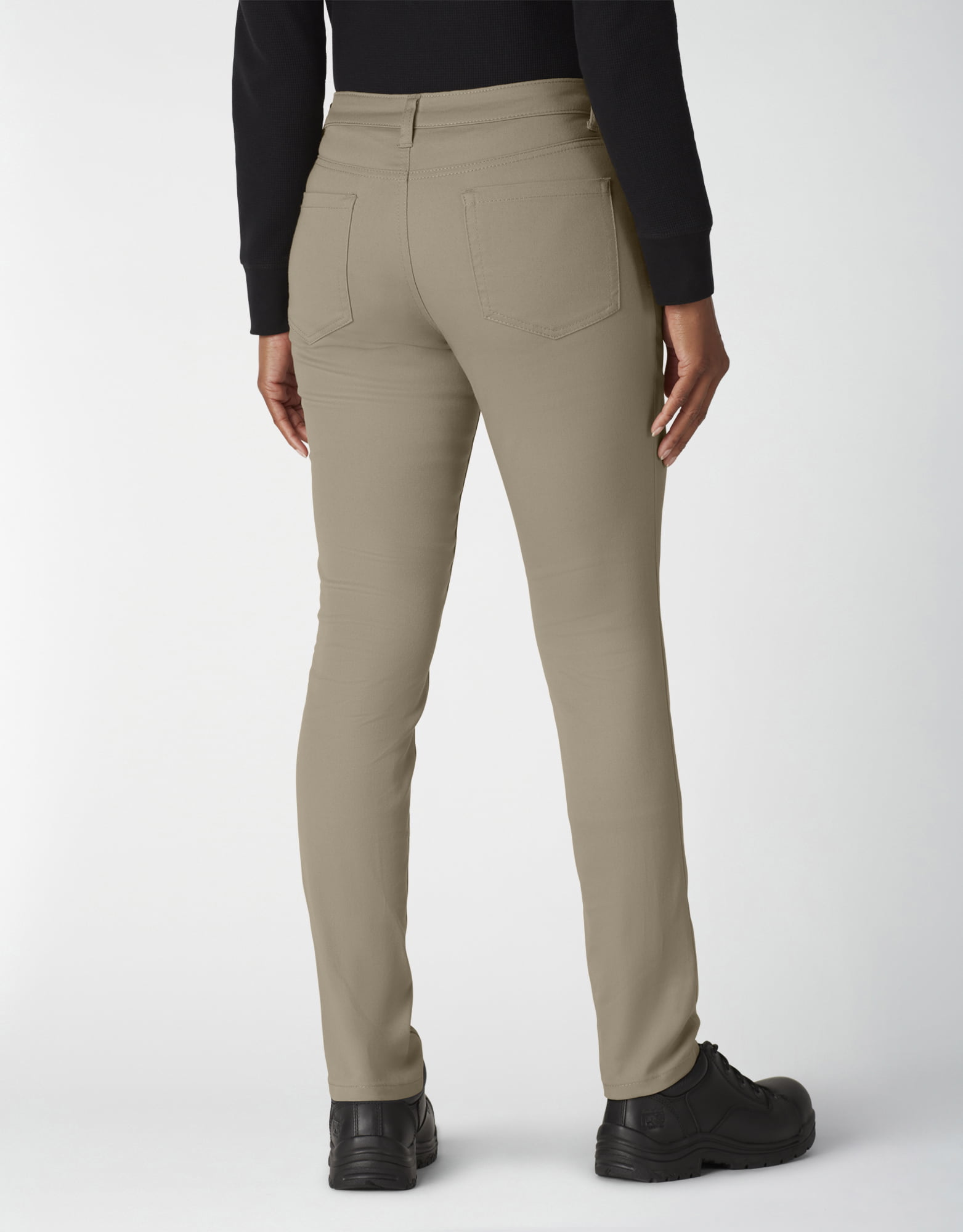 Genuine Dickies Women's Stretch Twill Skinny Service Pant - Walmart.com
