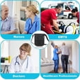 thumbnail image 6 of Nurse Fanny Pack, Nurse Pouch for Women Men, Utility Nurse Tool Belt Nurses Bag Organizer (Black), 6 of 7
