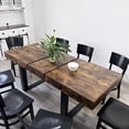 thumbnail image 3 of Dining Tables Extendable Dining Room Table for 6 8 10, Modern Farmhouse Wooden Kitchen Expanding Table, Long Large Expandable Dining Room Conference Table,Modern Dining Tables, 3 of 6
