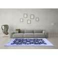 thumbnail image 3 of Ahgly Company Machine Washable Indoor Rectangle Oriental Blue Traditional Area Rugs, 4' x 6', 3 of 4
