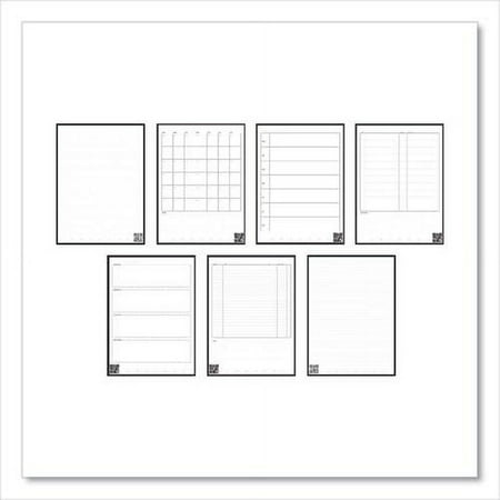 Rocketbook - Fusion Smart Reusable Notebook 7 Page Styles 6" x 8.8" - Neptune Teal