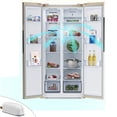 thumbnail image 1 of Refrigerator Deodorizer, Rechargeable Electronic Odor Removal Device, 3 Modes Refrigerator Deodorizer with USB Cable, Efficient Odor Eliminator for Fridge Car Cabinets Shoe Racks, Portable Deodorizer, 1 of 6