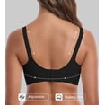 thumbnail image 3 of QYLUX Womens Seamless Bra No Underwire Comfortable Wireless Bralettes Push Up V Neck Bras Full Coverage Everyday Basic Bra, 3 of 11