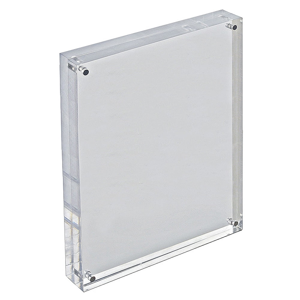 Azar 104436 8.5" x 11" Vertical/Horizontal Acrylic Block Frame