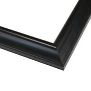 27x40 - 27 x 40 Swoop Black Solid Wood Frame with UV Framer's Acrylic & Foam Board Backing - Great