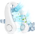 thumbnail image 1 of Amdohai Fan 3 Gear Portable Leafless Hanging Neck 2600mAh Large Capacity Lazy Air Conditioner USB Handheld Small Fan, 1 of 8