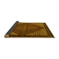 thumbnail image 2 of Ahgly Company Indoor Square Persian Yellow Traditional Area Rugs, 8' Square, 2 of 4