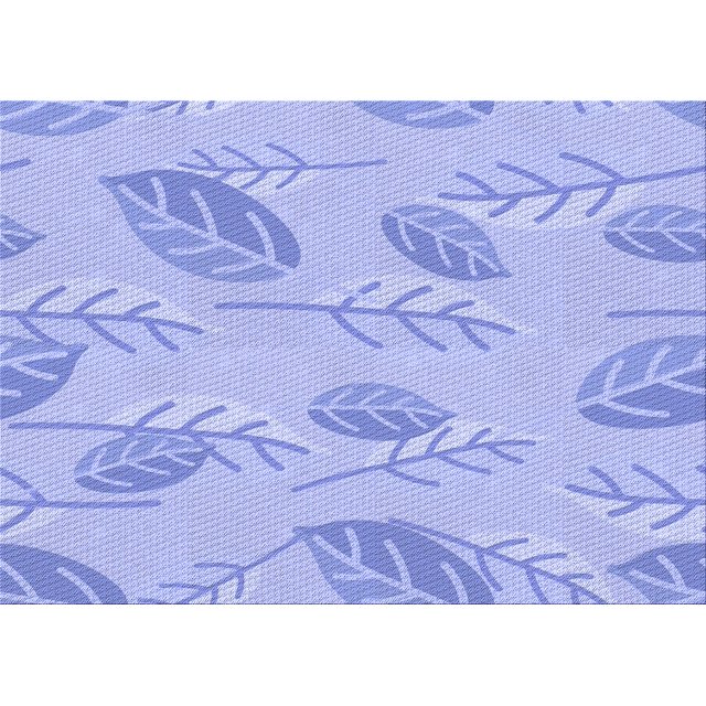 Ahgly Company Tapis d'Intérieur Lavables en Machine, Rectangle de Transition Bleu Ciel, 5' x 8'