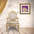 thumbnail image 3 of Kimberly, Allen 12x12 Gold Ornate Wood Framed with Double Matting Museum Art Print Titled - Purple Bloom, 3 of 4