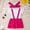 k-1278Hot Pink2546, variant on Toddler Outfit Sets Girls Dresses For Everyday Play And Outings Ruffled Sleeve T Shirt Maxi Dress For Little Girls Spring Summer Cartoon Versatile Clothing Sets