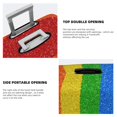 thumbnail image 5 of Balery Luggage Cover Colorful Glitter Rainbow Print Suitcase Covers for Luggage Elastic Washable Suitcase Protector Fits 18-32 Inch Luggage-Medium, 5 of 9