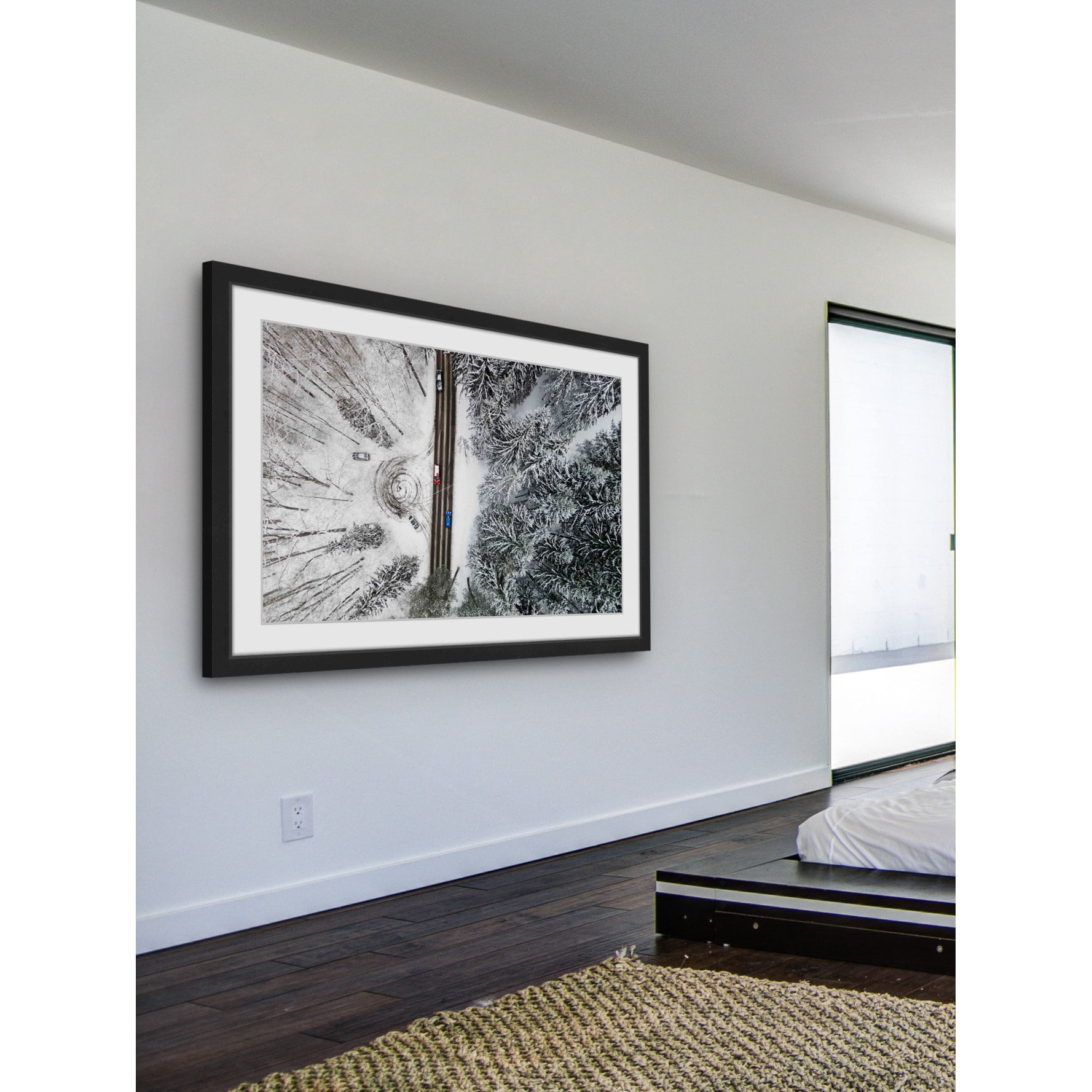 Marmont Hill Frozen Printed Scenic & Landscapes Framed Photographic Art, by Karolis Janulis