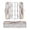 Different Colors and Patterns Cat, variant on Plastic Pencil Box Large Capacity Pencil Boxes Clear Boxes with Snap-Tight Lid Stylish Office Supplies Storage Organizer Box Owl and Branch