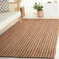 thumbnail image 2 of SAFAVIEH Palm Beach Leyla Striped Area Rug, Natural/Black, 4' x 6', 2 of 11