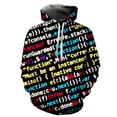 thumbnail image 4 of Nouveau Sweat à Capuche Flottant Numérique Mode Impression 3D Style Rue Printemps et Automne Sport Taille Européenne, 4 of 5