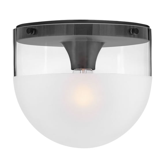 32081BK-Hinkley Lighting-Beck - 8W 1 LED Small Flush Mount-8 Inches Tall and 9 Inches Wide-Black Finish