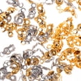 thumbnail image 5 of Milisten 200pcs Jewelry Making Finding End Caps DIY Bracelets Necklaces Clamshell Knot Covers, 5 of 5