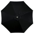 thumbnail image 4 of Northlight 9' Outdoor Patio Umbrella with Hand Crank and Tilt - Black/Brown, 4 of 8