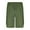Green, variant on TANYSU Men's Solid Color Drawstring Elastic Waist Cargo Shorts With Pockets Casual Loose Fit Straight Leg 5 Inch Length Pants XXL