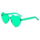 thumbnail image 2 of Gafas de sol con forma de corazón, tendencia europea y americana, gafas de sol de una pieza sin montura, 2 of 5