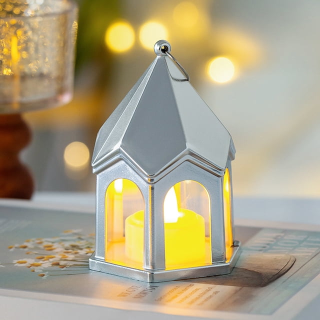 Xihbxyly Luz de Noche con Forma de Lápiz, Vela Electrónica Led, Bonita Decoración de Tienda de Campaña, Accesorio de Fotografía, Decoración para El Hogar o Fiestas, Temática Navideña, Adorno para Mes