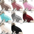 thumbnail image 3 of CAROOTU Simple Chaud Chat Chien Pull Col Roulé Tricoté Animal Costume Automne Hiver Vêtements, 3 of 6