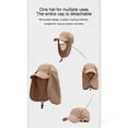 thumbnail image 3 of Kalauyu Men's Detachable Neck Flap Sun Hat with Brim UPF 50+ Breathable Fishing and Hiking Hat for Men, 3 of 8