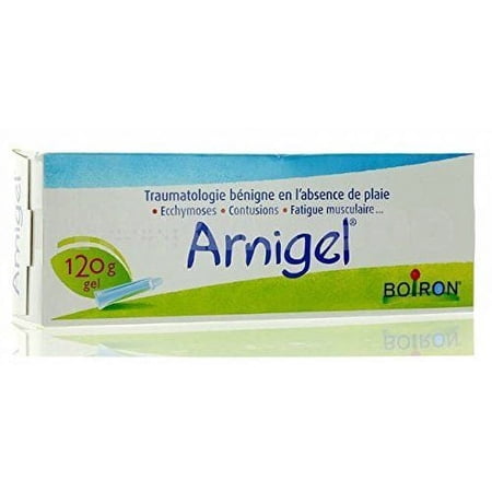 Arnigel Homeopathy for Mild Injuries, Bruises, Muscular Fatigue 120ml 4.25oz Large Tube by Boiron (FRENCH)