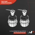 thumbnail image 3 of A-Premium 13Pcs Front Suspension Kit, Stabilizer Bar Link Compatible with Dodge Ram 1500 1994-1995, Ram 2500 1994-1995, 3 of 9