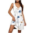 thumbnail image 2 of Stamzod Womens Summer Dresses 2026 Casual Sleeveless Floral Sundress Travel Vacation Tank Beach Dress Multicolor U XL, 2 of 8