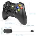 Wireless Controller Compatible with Xbox 360 2.4GHZ Gamepad Joystick