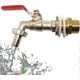 thumbnail image 1 of 1000l Tank Faucet,rain Water Catcher Faucet 1/2" (13mm) Tank Adapter Faucet,ibc Drain Tank Adapter For Faucet,brass Faucet For Ibc (1pcs)Scvvd, 1 of 2