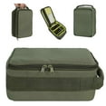 thumbnail image 2 of SPRING PARK Portable Fishing Tackle Bag Case Storage Fly Tackle Gear Lure Line Organizer, 2 of 6