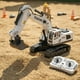 thumbnail image 5 of Juguete Maquina Retro Excavadora Auto Control Remoto Blanco, 5 of 8