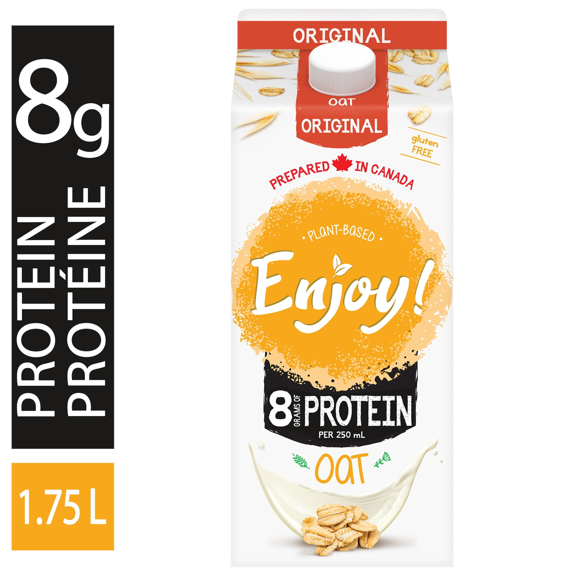Enjoy! Oat Unsweetened Original Plant-Based Beverage 1.75L