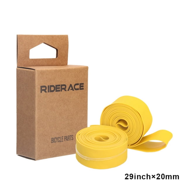 MYG pour Doublure de Pneu de Bicyclette Ceinture Anti-Crevaison Lot de 2 - Ruban de Protection de Pneu de Vélo pour Roues de 29 Pouces, Bouclier Anti-Crevaison Réutilisable, Matériau PVC Facile à Installer