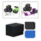 thumbnail image 3 of Caja De Baraja De Cartas Coleccionables Premium Con 2 Divisores De Cartas Almacenamiento De Cartas De Juego Negro Azul Azul negro, 3 of 8
