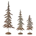 thumbnail image 2 of Melrose Woodland Tabletop Christmas Tree Decorations - 29.75" - Set of 3, 2 of 2