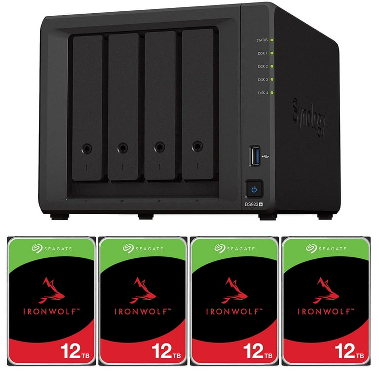 Synology DiskStation DS923+ 4-Bay NAS Enclosure, AMD Ryzen