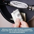 thumbnail image 3 of WSYW Hidden Wall Clock Secret Safe Container Compartment Box for Money/Jewelry/Cash, 3 of 7